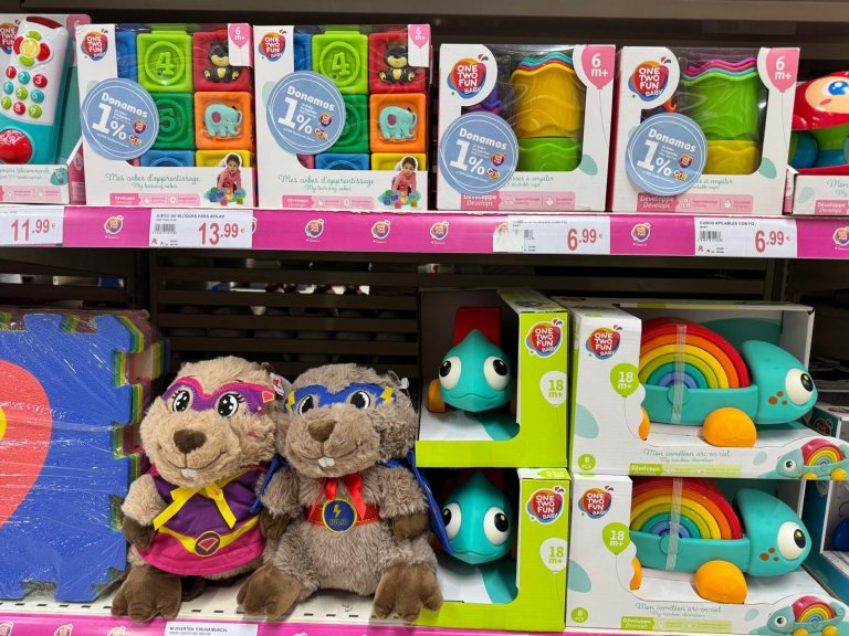 Alcampo reforça la seva col·laboració amb CRIS Contra el Càncer a través de la seva marca One Two Fun