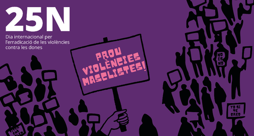 25N, Santa Coloma es mobilitza per dir prou a les violències masclistes