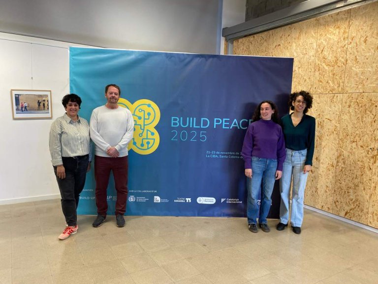 Santa Coloma es convertirà en la capital internacional de la pau amb Build Peace 2025