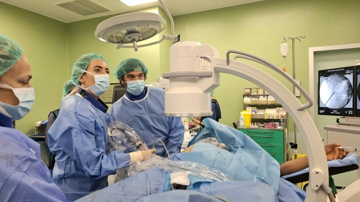 L’equip d’urologia de l’Esperit Sant fa un pas endavant en complexitat quirúrgica