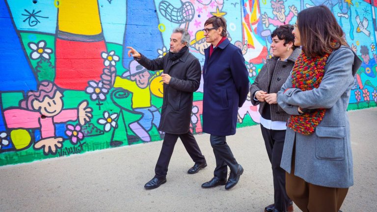 El president Illa aposta per fer del riu Besòs un «punt de trobada»